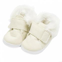 NEW BABY Baba téli velúr cipő New Baby 0-3 h bézs - babamarket