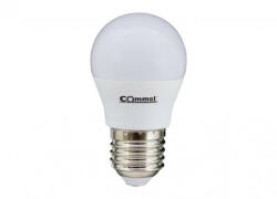 Commel LED izzó E27, 8W, 750lm, G45 kisgömb, 3000K; 305-109 (305-109) - optonica