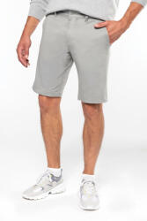 Kariban Férfi rövid nadrág Kariban KA750 Men'S Chino Bermuda Shorts -44, White