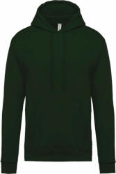 Kariban Férfi kapucnis pulóver Kariban KA476 Men’S Hooded Sweatshirt -3XL, Forest Green