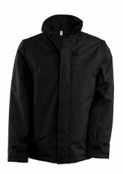 Kariban Férfi kabát Kariban KA693 Factory - Detachable Sleeved Blouson Jacket -L, Black