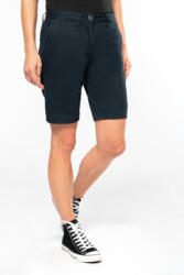 Kariban Női rövid nadrág Kariban KA751 Ladies' Chino Bermuda Shorts -38, White