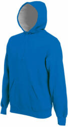 Kariban Uniszex kapucnis pulóver Kariban KA443 Hooded Sweatshirt -L, Light Royal Blue