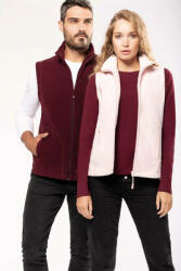 Kariban Férfi Kariban KA913 Luca - Men'S Micro Fleece Gilet -3XL, White