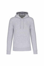 Kariban Férfi kapucnis pulóver Kariban KA4027 Men'S Eco-Friendly Hooded Sweatshirt -3XL, Snow Grey