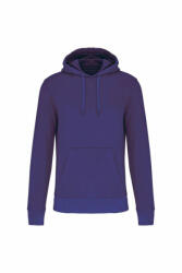 Kariban Férfi kapucnis pulóver Kariban KA4027 Men'S Eco-Friendly Hooded Sweatshirt -3XL, Deep Purple