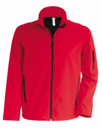 Kariban Férfi kabát Kariban KA401 Softshell Jacket -M, Red