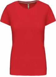 Kariban Női póló Kariban KA380 Rövid Ujjú Környakú póló -3XL, Red