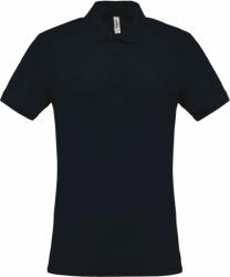 Kariban Férfi galléros póló Kariban KA254 Men'S Short-Sleeved piqué polo Shirt -4XL, Navy