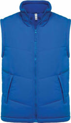 Kariban Uniszex mellény Kariban KA6118 Fleece Lined Bodywarmer -4XL, Light Royal Blue
