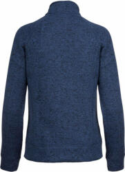 Kariban Női pulóver Kariban KA9107 Ladies' Full Zip Heather Jacket -XS, Navy Melange