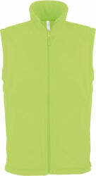 Kariban Férfi Kariban KA913 Luca - Men'S Micro Fleece Gilet -3XL, Lime