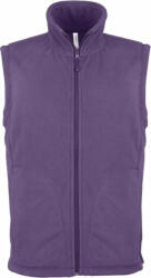 Kariban Férfi Kariban KA913 Luca - Men'S Micro Fleece Gilet -4XL, Purple