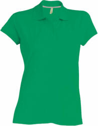 Kariban Női galléros póló Kariban KA242 Ladies' Short-Sleeved polo Shirt -3XL, Kelly Green