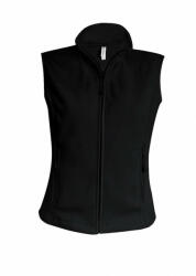 Kariban Női Kariban KA906 Melodie - Ladies' Micro Fleece Gilet -L, Black