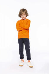 Kariban Gyerek pulóver Kariban KA475 Kids' Crew neck Sweatshirt -4/6, Orange