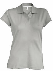 Kariban Női galléros póló Kariban KA242 Ladies' Short-Sleeved polo Shirt -L, Oxford Grey