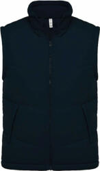 Kariban Uniszex mellény Kariban KA6118 Fleece Lined Bodywarmer -L, Navy