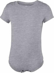 Kariban Gyerek póló Kariban KA831 Babies' Short-Sleeved Bodysuit -18M, Oxford Grey