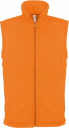 Kariban Férfi Kariban KA913 Luca - Men'S Micro Fleece Gilet -XL, Orange