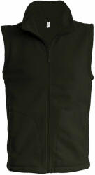Kariban Férfi Kariban KA913 Luca - Men'S Micro Fleece Gilet -L, Green Olive