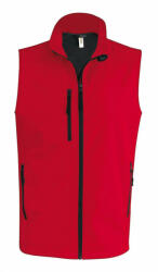 Kariban Férfi Softshell Kariban KA403 Men'S Softshell Bodywarmer -L, Red