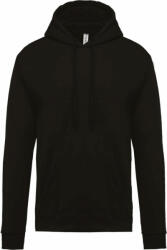 Kariban Férfi kapucnis pulóver Kariban KA476 Men’S Hooded Sweatshirt -M, Black