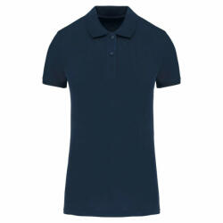 Kariban Női galléros póló Kariban KA2026 Ladies' Organic 180 piqué polo Shirt -3XL, Navy