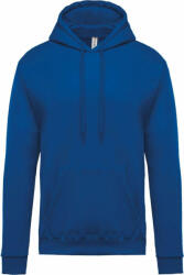Kariban Férfi kapucnis pulóver Kariban KA476 Men’S Hooded Sweatshirt -M, Light Royal Blue
