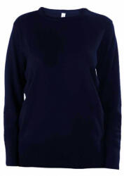 Kariban Női Kariban KA968 Ladies' Crew neck Jumper -XL, Navy