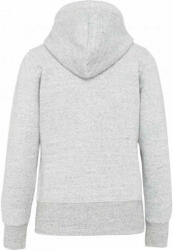 Kariban Női kapucnis pulóver Kariban KV2307 Ladies' vintage Zipped Hooded Sweatshirt -S, Ash Heather