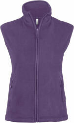 Kariban Női Kariban KA906 Melodie - Ladies' Micro Fleece Gilet -2XL, Purple
