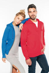 Kariban Női kapucnis pulóver Kariban KA464 Ladies' Full Zip Hooded Sweatshirt -XL, Dark Grey