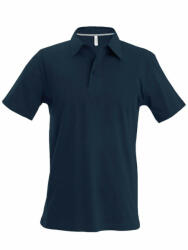Kariban Férfi galléros póló Kariban KA241 Men'S Short-Sleeved polo Shirt -3XL, Dark Grey