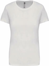 Kariban Női póló Kariban KA380 Rövid Ujjú Környakú póló -XL, White
