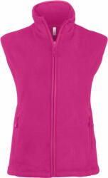 Kariban Női Kariban KA906 Melodie - Ladies' Micro Fleece Gilet -4XL, Fuchsia