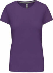 Kariban Női póló Kariban KA380 Rövid Ujjú Környakú póló -L, Purple