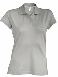 Kariban Női galléros póló Kariban KA242 Ladies' Short-Sleeved polo Shirt -3XL, Oxford Grey