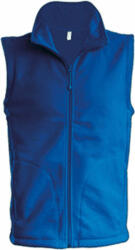 Kariban Férfi Kariban KA913 Luca - Men'S Micro Fleece Gilet -2XL, Royal Blue