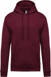 Kariban Férfi kapucnis pulóver Kariban KA476 Men’S Hooded Sweatshirt -XS, Wine