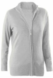 Kariban Női Kariban Kardigán KA962 Ladies' Full Zip Cardigan -2XL, Grey Melange