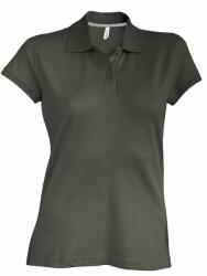 Kariban Női galléros póló Kariban KA242 Ladies' Short-Sleeved polo Shirt -3XL, Forest Green