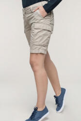 Kariban Női rövid nadrág Kariban KA756 Ladies' Lightweight Multipocket Bermuda Shorts -40, Light Charcoal