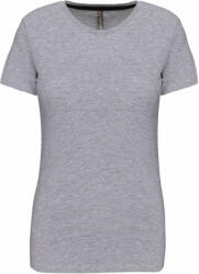 Kariban Női póló Kariban KA380 Rövid Ujjú Környakú póló -S, Oxford Grey