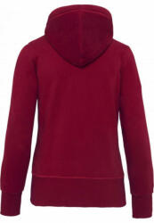 Kariban Női kapucnis pulóver Kariban KV2307 Ladies' vintage Zipped Hooded Sweatshirt -2XL, Vintage Dark Red