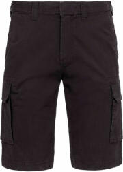Kariban Férfi rövid nadrág Kariban KA754 Men'S Multipocket Bermuda Shorts -54, Dark Grey