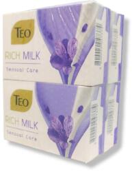 Teo тоалетен сапун, 1 брой х 90гр, Rich milk, Sensual care