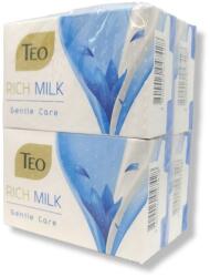 Teo тоалетен сапун, 1 брой х 90гр, Rich milk, Gentle care