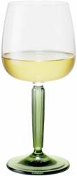 Kähler Pahar pentru vin alb HAMMERSHOI, set de 2 buc, 350 ml, verde, Kähler