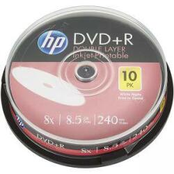 HP Imprimare HP DVD + R DL 8X IJ 10PKBox 8, 5 GB - 10buc în ax
